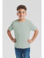 Kinder T-shirt Fruit of the Loom 61-023-0 Iconic sage